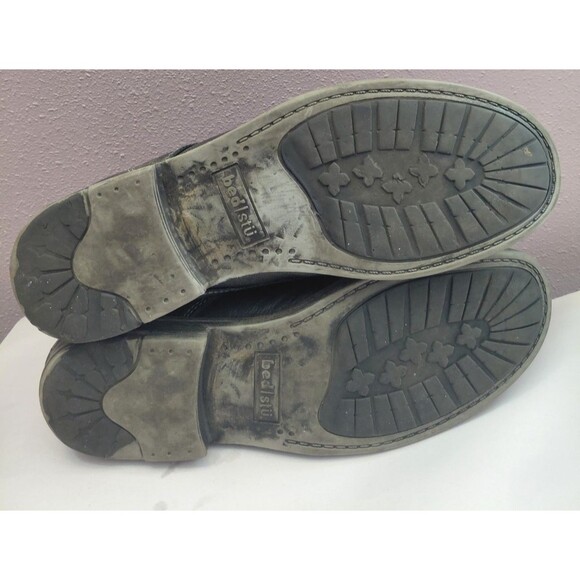 Bed Stu Curtis II Boots Distressed Ankle Chukka Men’s 11 Gray Leather Lace Up - Picture 6 of 8